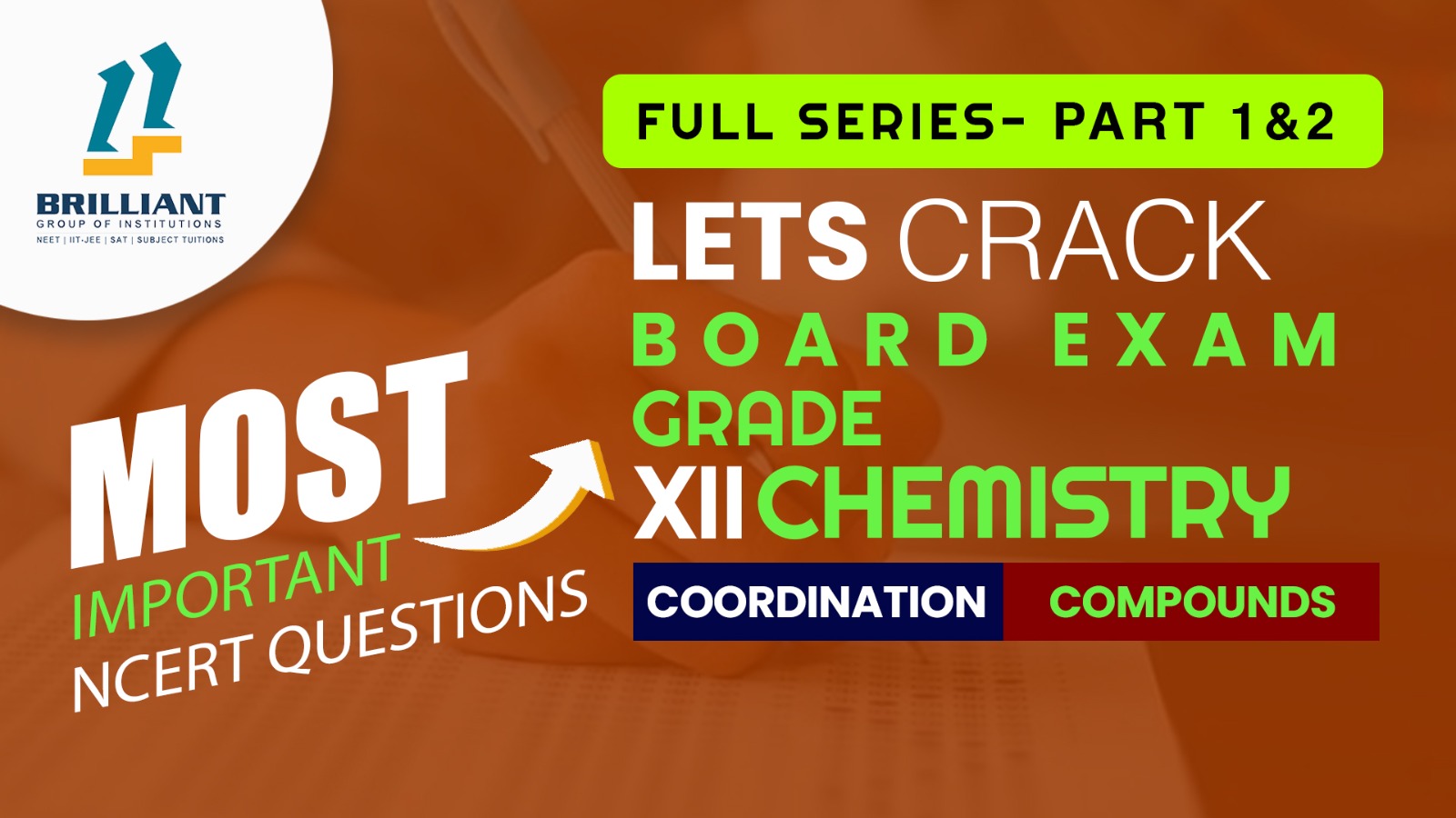 Coordination Compounds in Grade 12 Chemistry Full Series